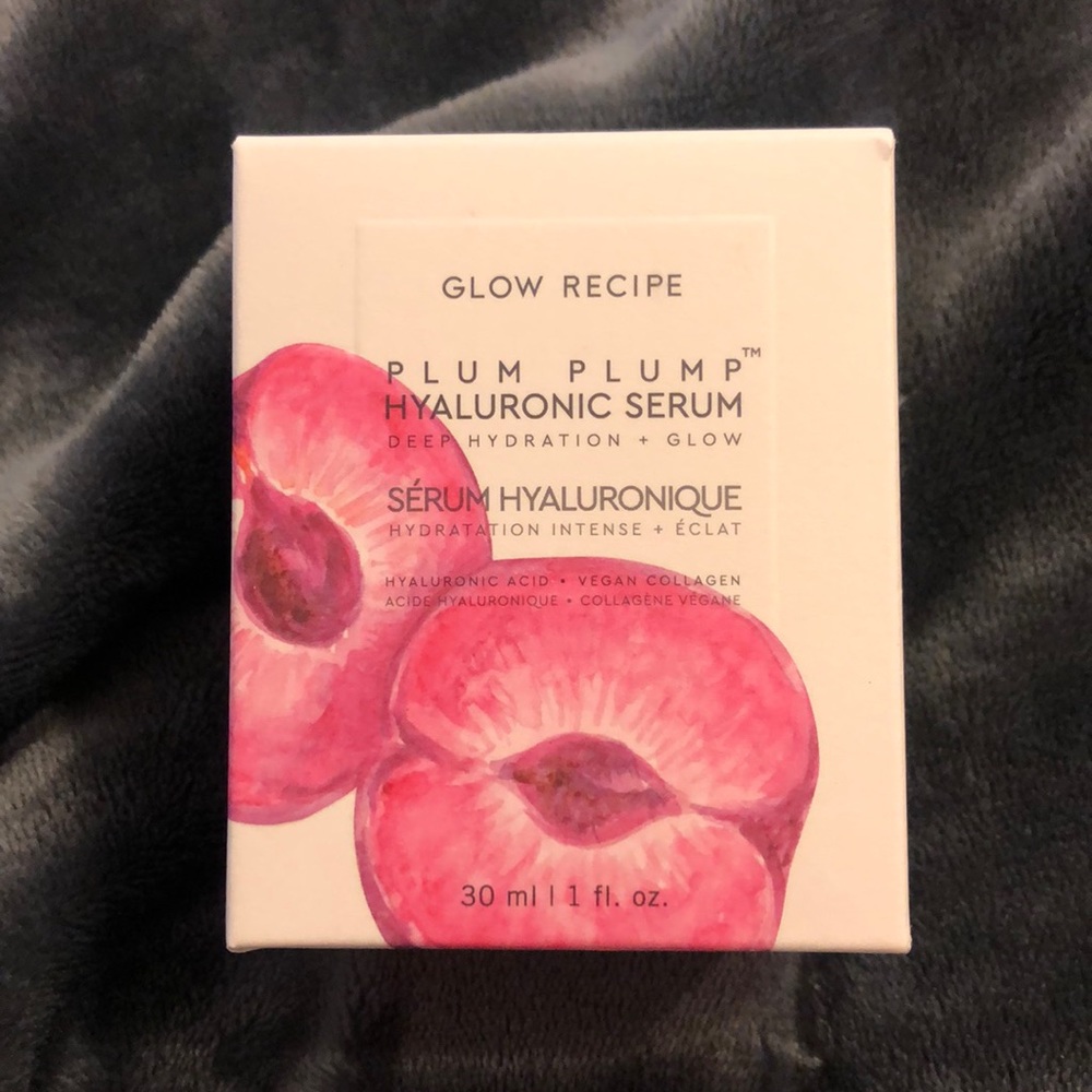 Glow Recipe Plum Plump Hyaluronic Serum-Sealed Box
